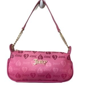 Juicy Couture Pink Logo Shoulder Bag